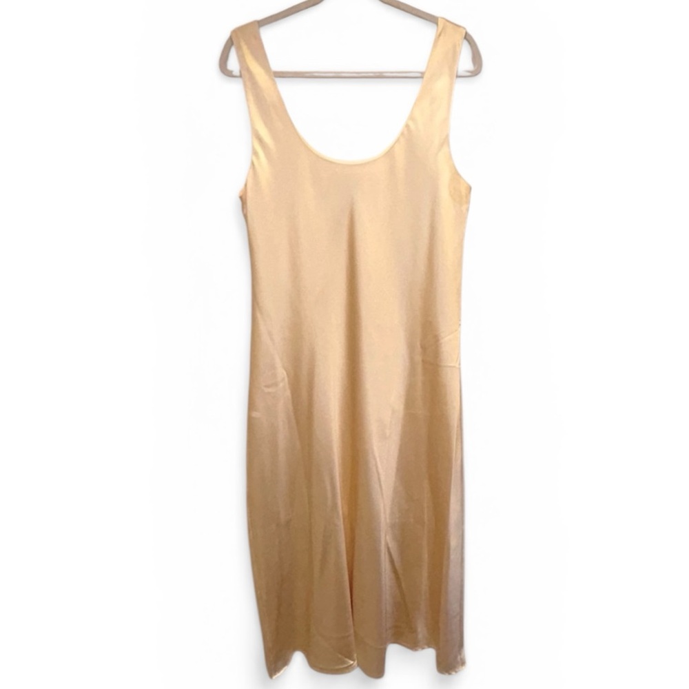 Gold dress